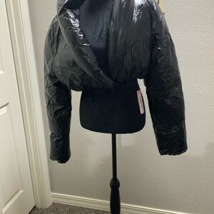 Chic Black Puffer Jacket